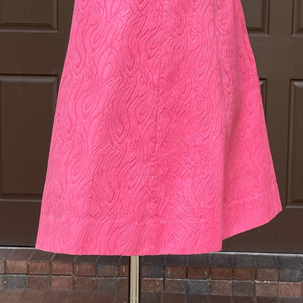 Milly pink strapless mini dress - Picture 4 of 6